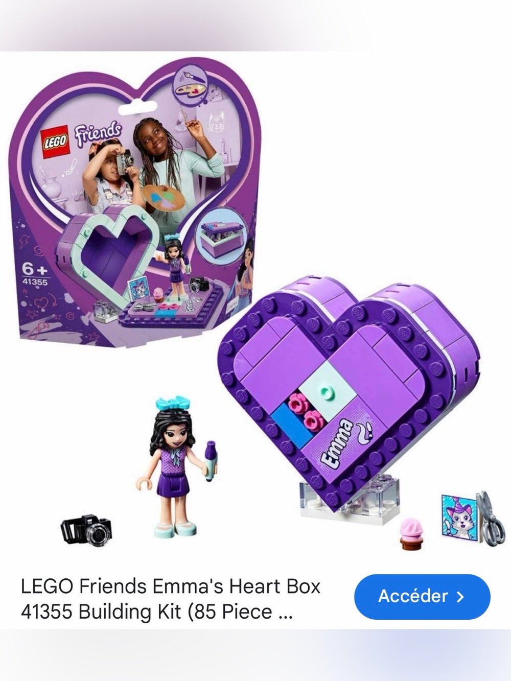 Lego Friends Emma’s Heart Box - 41355